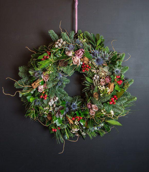 Winter Christmas Wreath