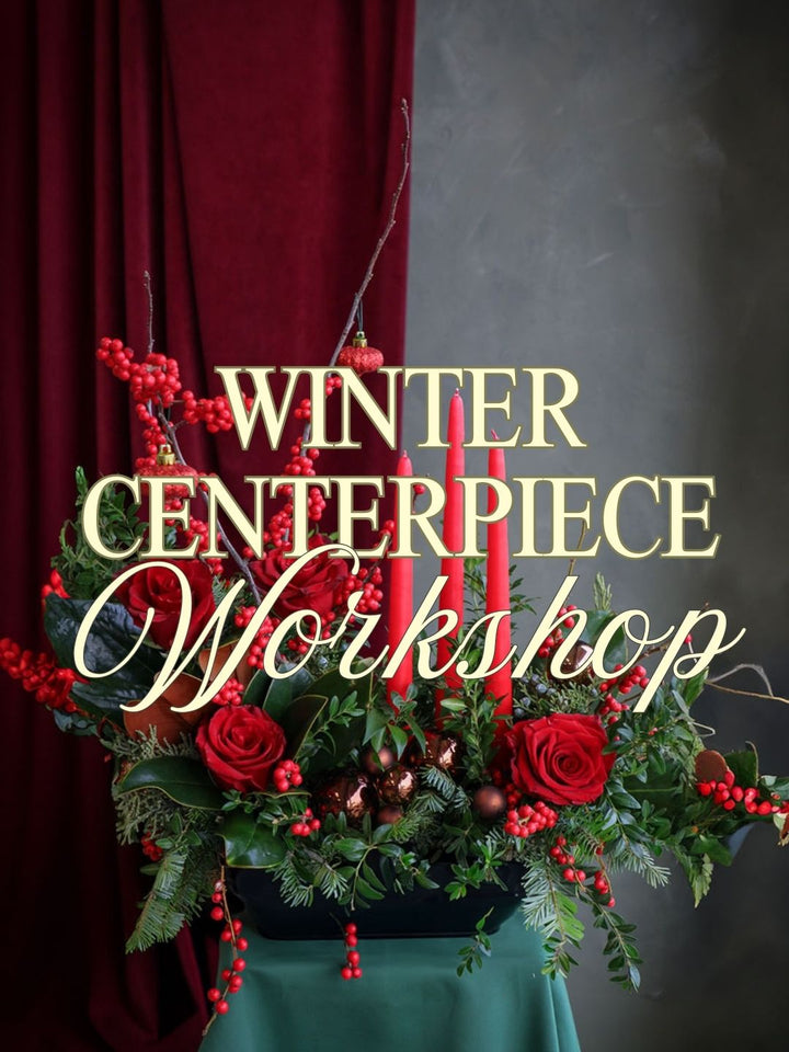 Winter Centerpiece WORKSHOP
