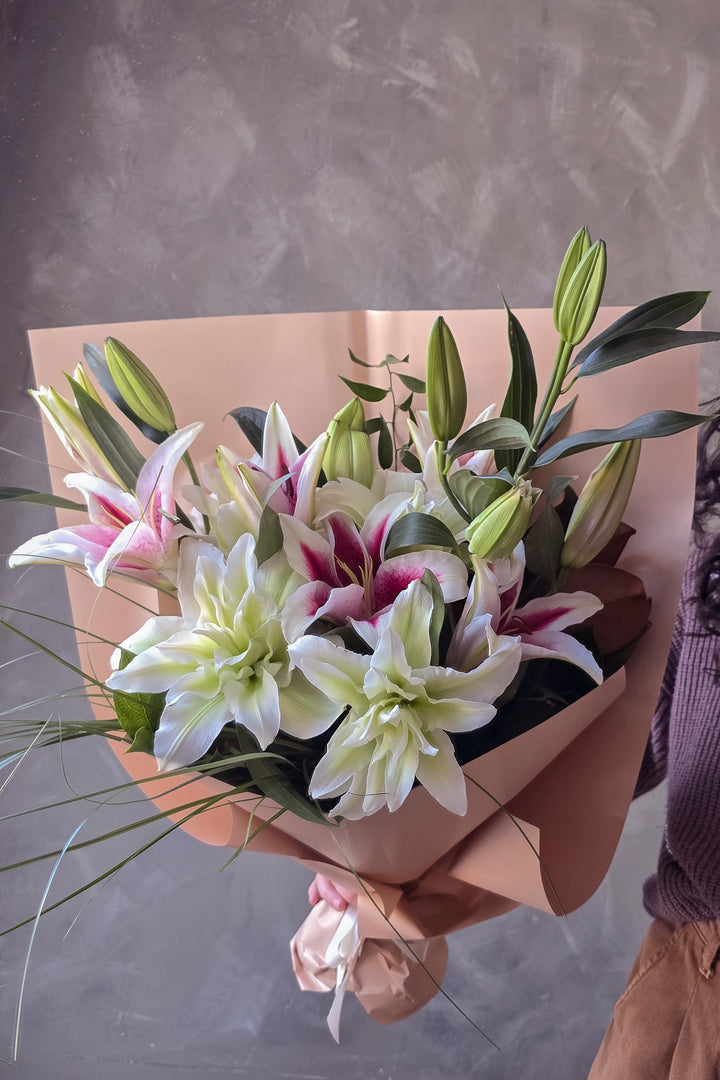 Oriental Lilies Bouquet