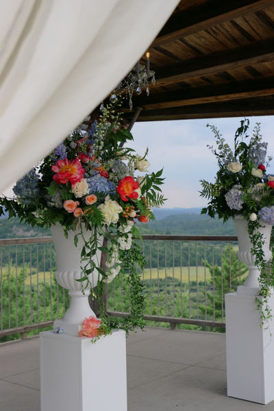 Pedestal Florals