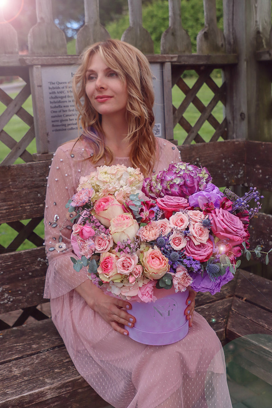 Love Story Flower Box