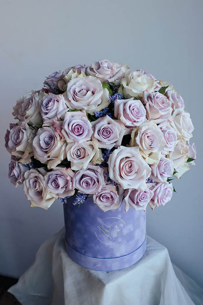 Pure Lavender King Size Rose Box