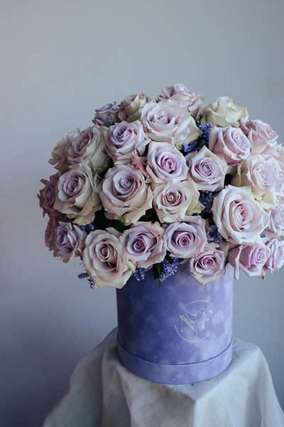 Pure Lavender King Size Rose Box