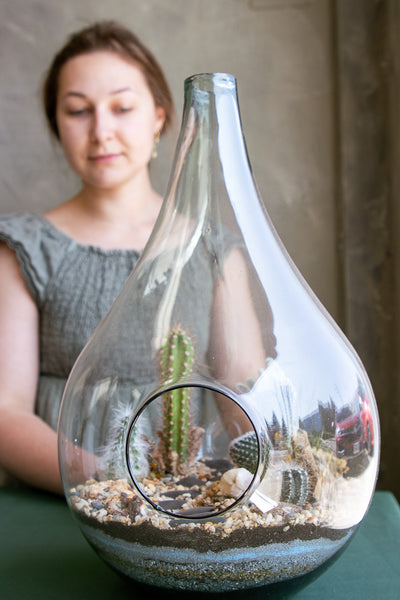 Large Terrarium - Steps Through the Desert