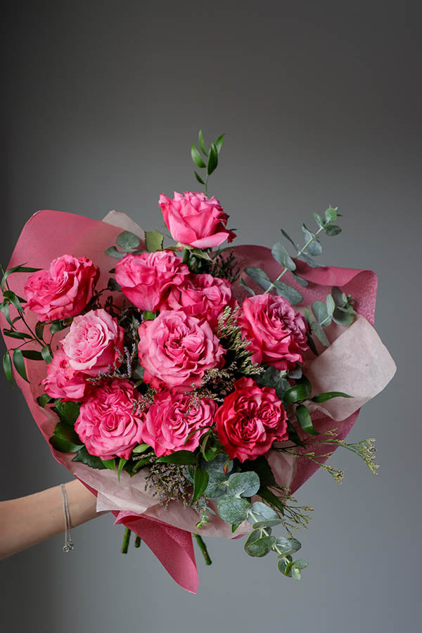 lavender roses; pink roses; ottawa roses bouquet; flower delivery