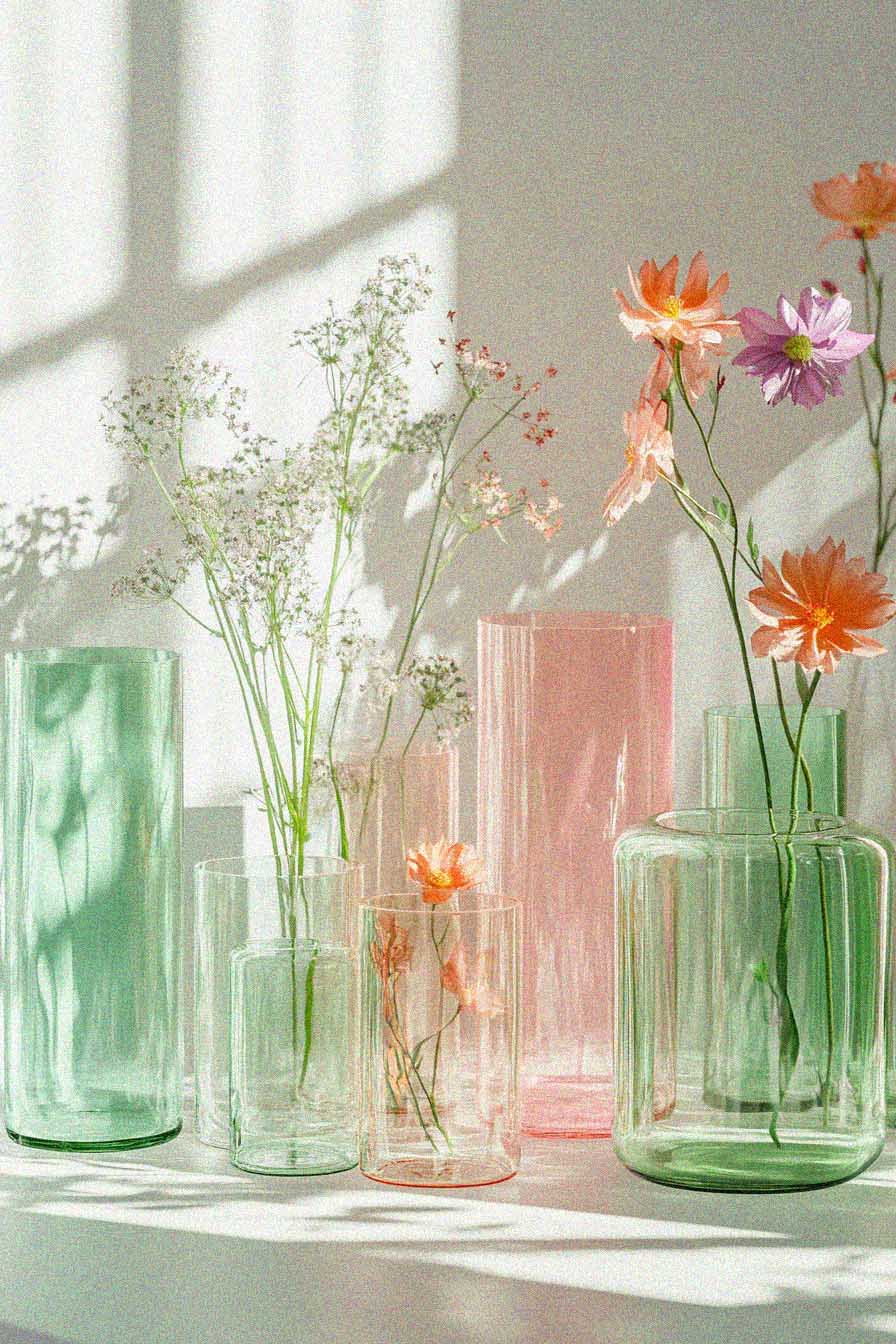 Stylish Polish Glass Vase