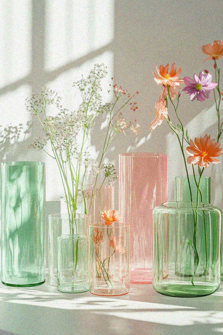 Stylish Polish Glass Vase