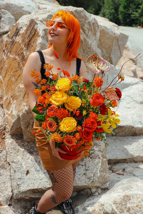 Leo Zodiac Birthday Flowers