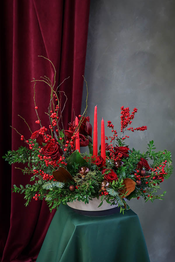 Large Elegant Holiday Centerpiece