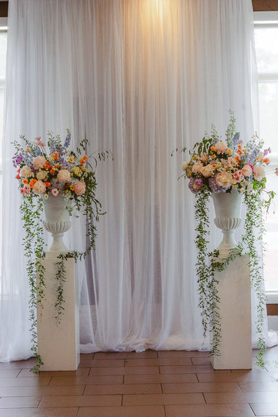 Pedestal Florals