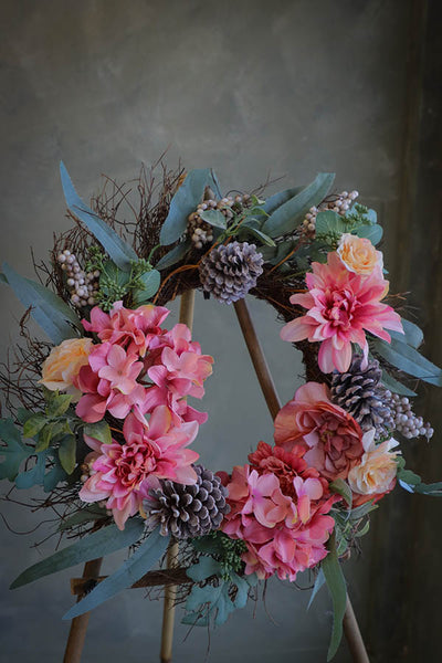 Spring Blossom Forever Wreath