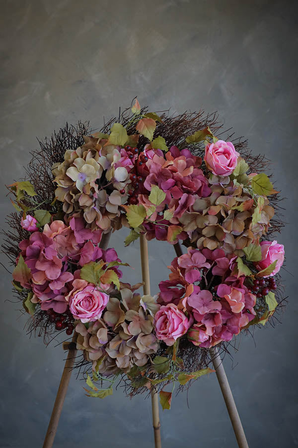 Spring Blossom Forever Wreath – Nectar Flowers Ottawa