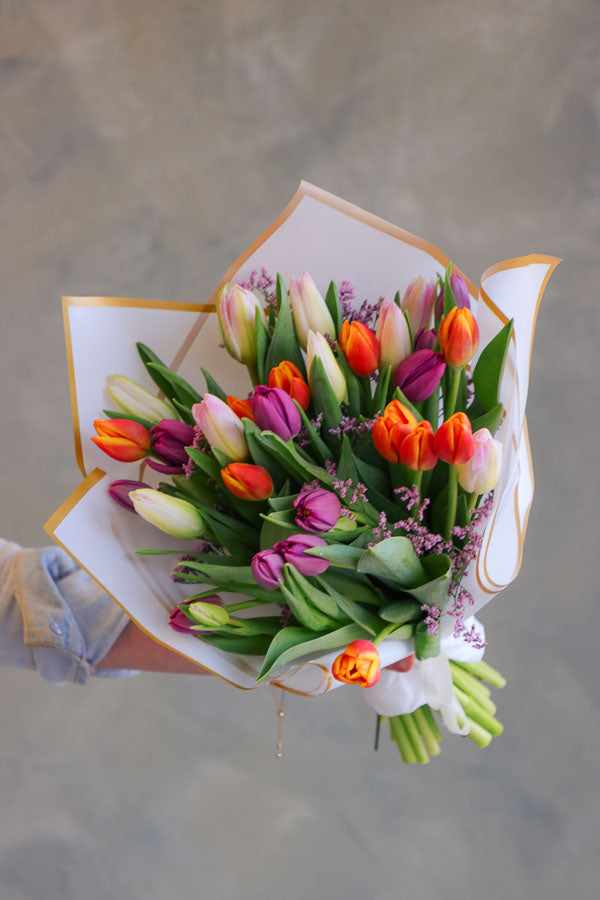 Spring is in the Air! Local Mixed Tulips