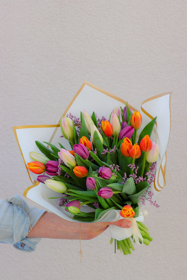 Spring is in the Air! Local Mixed Tulips