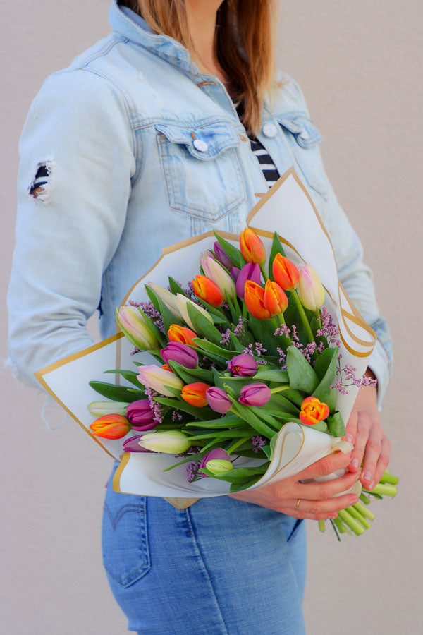 Spring is in the Air! Local Mixed Tulips