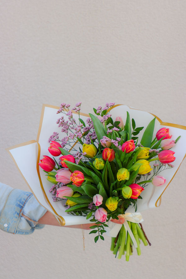 Spring is in the Air! Local Mixed Tulips