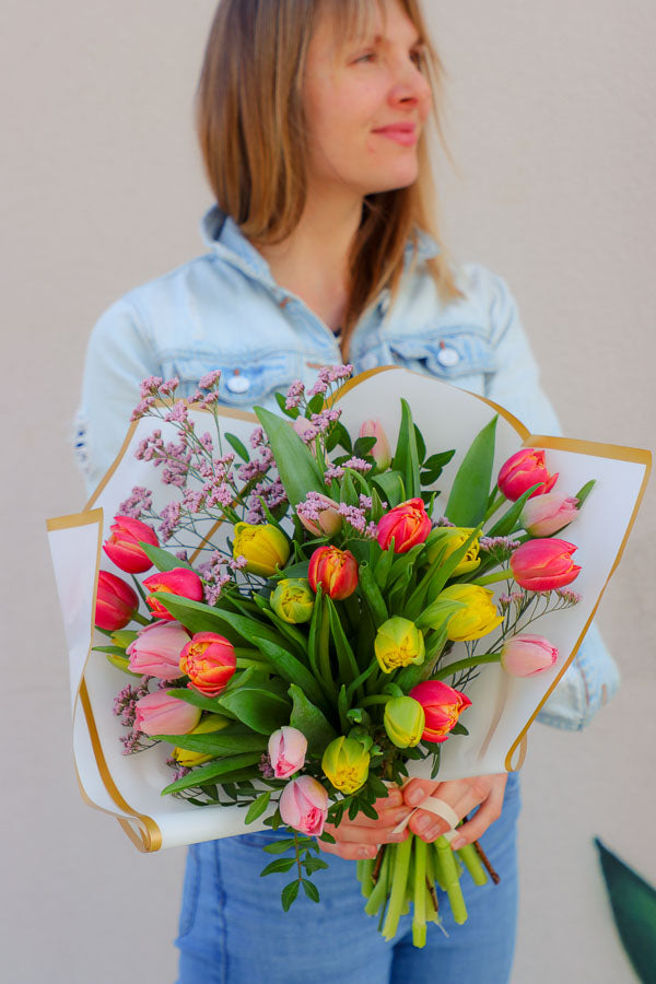 Spring is in the Air! Local Mixed Tulips