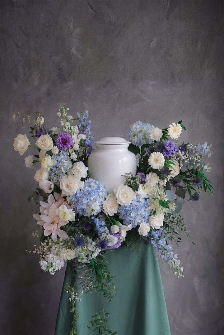 Heavenly Horizon Urn Flowers