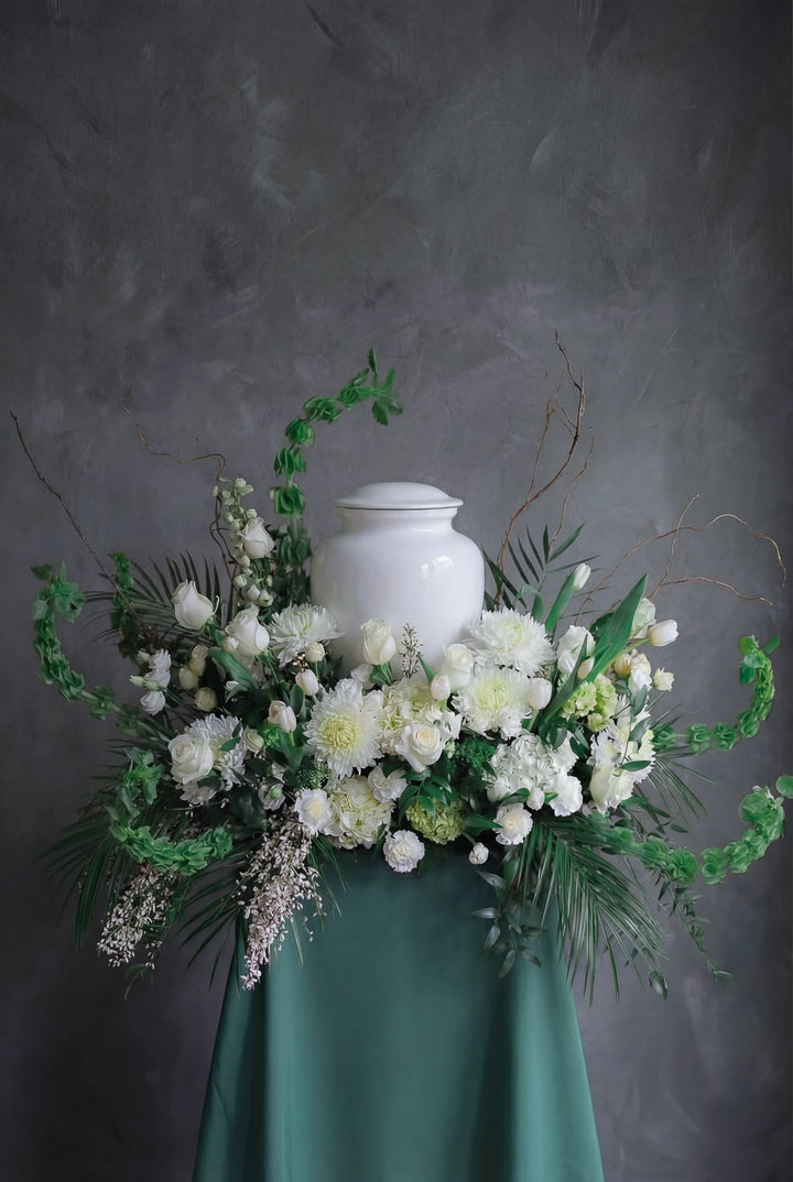 Peaceful Rest Urn Flowers