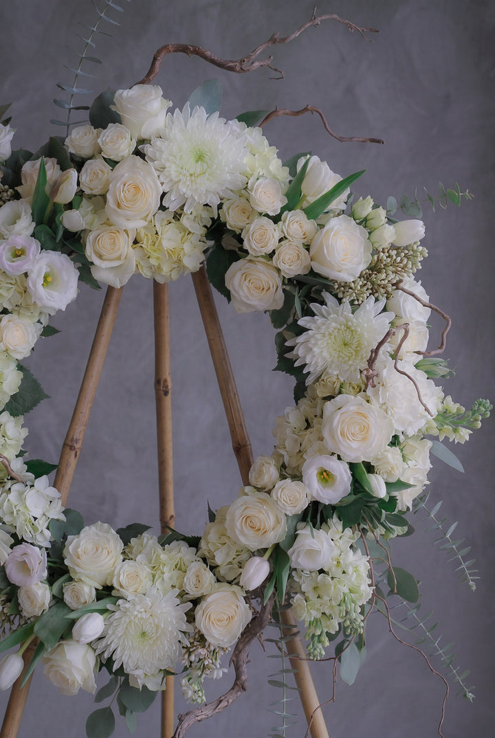 Peaceful Rest Wreath