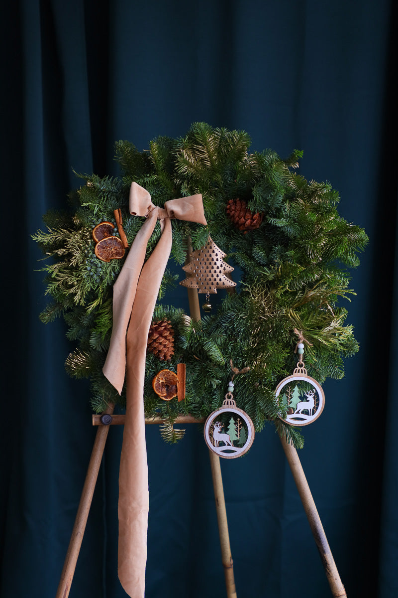 21" Solstice Serenity Wreath