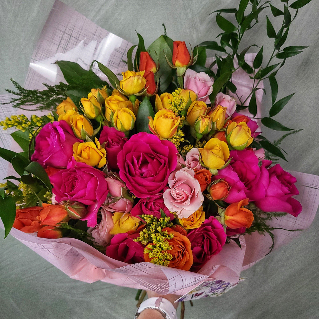 Spray roses bouquet