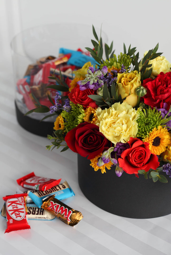 Flowers and chocolates combo for delivery in Ottawa
