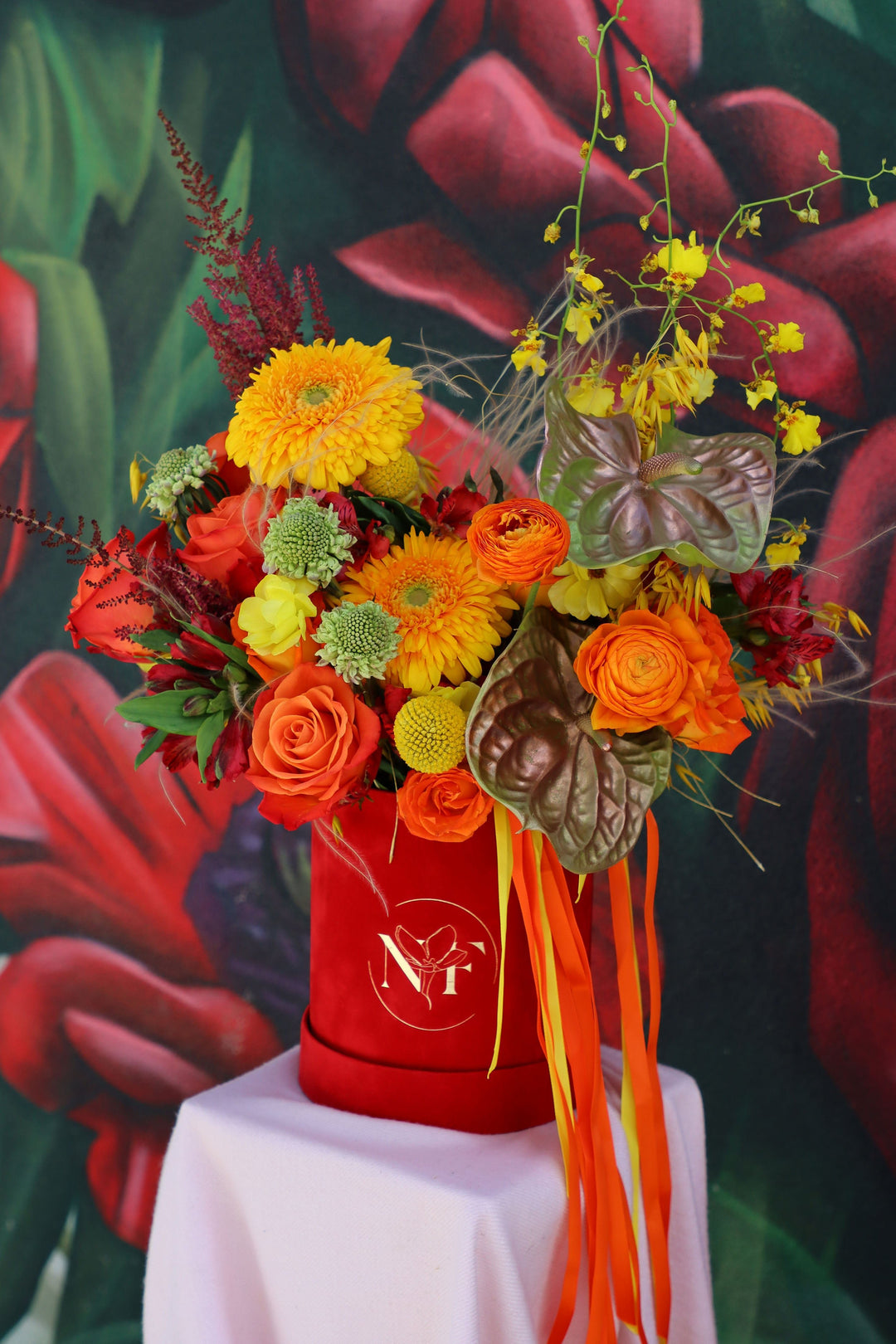 Leo Zodiac Birthday Flowers
