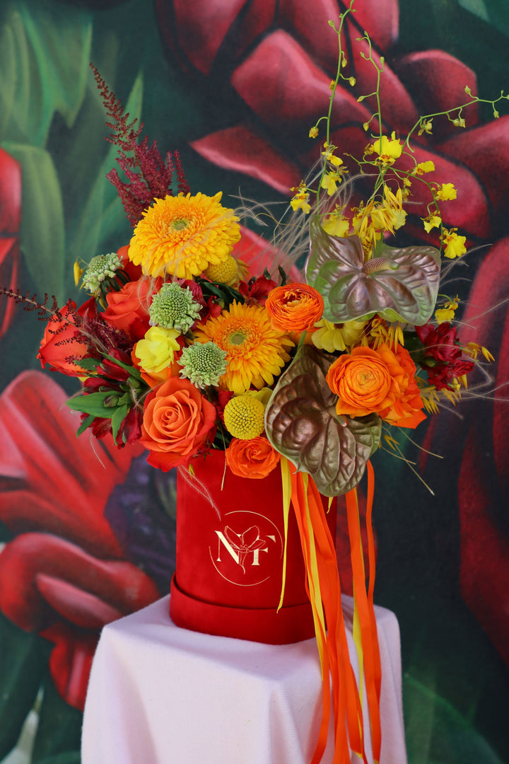 Leo Zodiac Birthday Flowers