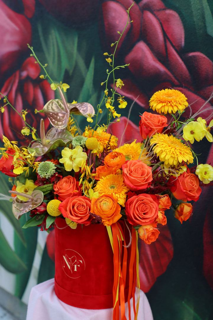 Leo Zodiac Birthday Flowers
