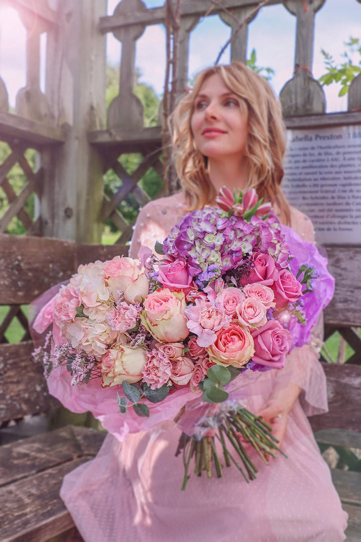 libra zodiac flower bouquet; birthday bouquet; birthday flowers; zodiac flowers; libra sign flowers; libra gift birthday