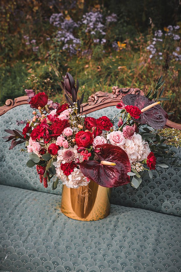 Golden Majesty Flower Box