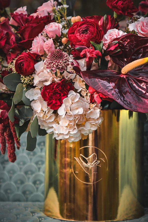 Golden Majesty Flower Box