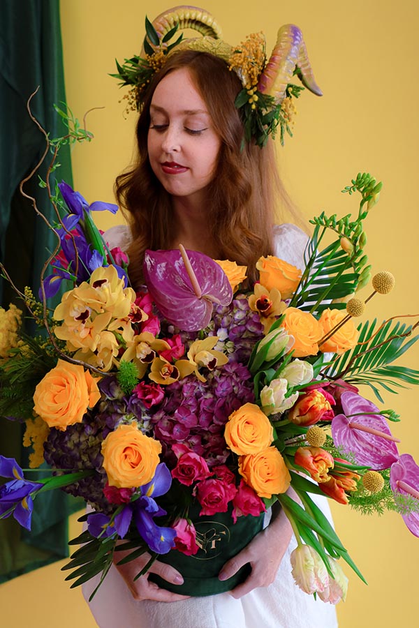 Aries Zodiac Birthday Flowers